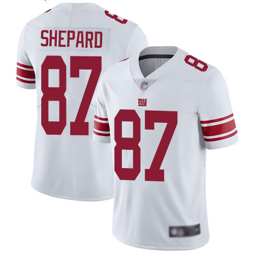 Men New York Giants #87 Sterling Shepard White Vapor Untouchable Limited Player Football NFL Jersey->new york giants->NFL Jersey